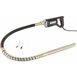AREBOS Vibrateur à Béton 580W Vibrateur Interne Vibreur à Béton CylindriqueVibrateur à Béton Interne Cylindrique Vibrante Pour Beton | 580W | 1,5m | Poignée Pistolet | Portable - Noir