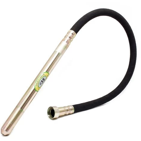 WILTEC Aiguille Vibrante Ø35mm 150cm Pour Vibreur électrique Manuel Compactage Du Béton 3 WILTEC Aiguille Vibrante Ø35mm 150cm Pour Vibreur électrique Manuel Compactage Du Béton