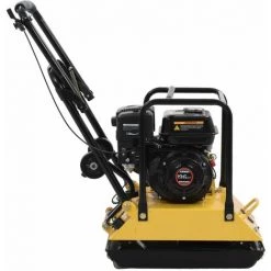 TRUE DEAL Compacteur à Plaque Vibrante 196 CC 85 Kg 15,5 Kn -Outil pour gros œuvre et béton Soldes 26121912 3