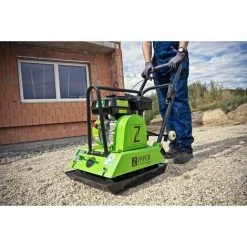 ZIPPER MASCHINEN PLAQUE COMPACTEUR VIBRANT MOTOR ESSENCE 5,5 HP ZIPPER ZI-RPE90 -Outil pour gros œuvre et béton Soldes 29448568 5