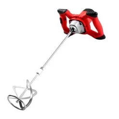 HAPPYSHOPPING Melangeur Electrique Industriel Haute Puissance 2100W Melangeur Melangeur 220V 50 / 60Hz Melangeur De Peinture Reglable A 6 Vitesses Avec Tige En Forme De S 800 Tr / Min / Norme Europeenne