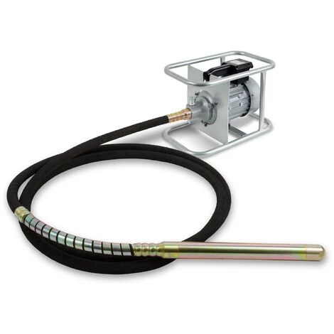 EBERTH Vibrateur à Béton Vibreur à Béton Électrique 1500W, Tête Vibrante En Acier Renforcé 45mm De Diamètre, Longueur De Tuyau 6m, Poignée De Transport, Cadre En Acier Robuste, 230V 3 EBERTH Vibrateur à Béton Vibreur à Béton Électrique 1500W, Tête Vibrante En Acier Renforcé 45mm De Diamètre, Longueur De Tuyau 6m, Poignée De Transport, Cadre En Acier Robuste, 230V