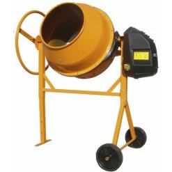 Centrale Brico Bétonnière Electrique 134 L -Outil pour gros œuvre et béton Soldes 36530667 3