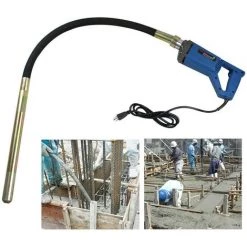 SENDERPICK Vibreur à Béton 800W Vibreur à Béton électrique Aiguille Vibrante Avec Tube De Ø 35 Mm 1,2 M Vibreur Pour Béton à Main