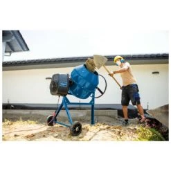 Bétonnière SCHEPPACH 160L - 650W - MIX160 -Outil pour gros œuvre et béton Soldes 53436284 3