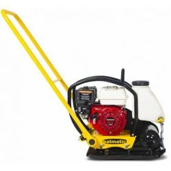 Plaque Vibrante 16 KN Moteur Essence Honda, Réservoir D'eau Et Jeu De Roues Batmatic FP1650W -Outil pour gros œuvre et béton Soldes 56619603 3