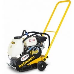 Plaque Vibrante 16 KN Moteur Essence Honda, Réservoir D'eau Et Jeu De Roues Batmatic FP1650W -Outil pour gros œuvre et béton Soldes 56619603 5