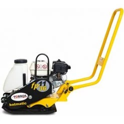 Plaque Vibrante 11 KN Moteur Essence Honda, Réservoir D'eau Et Jeu De Roues Batmatic FP1136W -Outil pour gros œuvre et béton Soldes 56619653 3