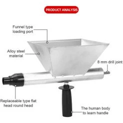 ASUPERMALL Machine De Remplissage De Ciment électrique Machine De Jointoiement De Ciment Domestique -Outil pour gros œuvre et béton Soldes 63927557 3
