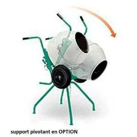 Imer - Bétonnière Brouette 0.3 KW Cuve Acier 138 Litres Malaxage 100 Litres - Rollbeta 6 Imer - Bétonnière Brouette 0.3 KW Cuve Acier 138 Litres Malaxage 100 Litres - Rollbeta – Image 4